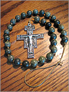 PN1 - Pater Noster Cord - round Russian jade beads